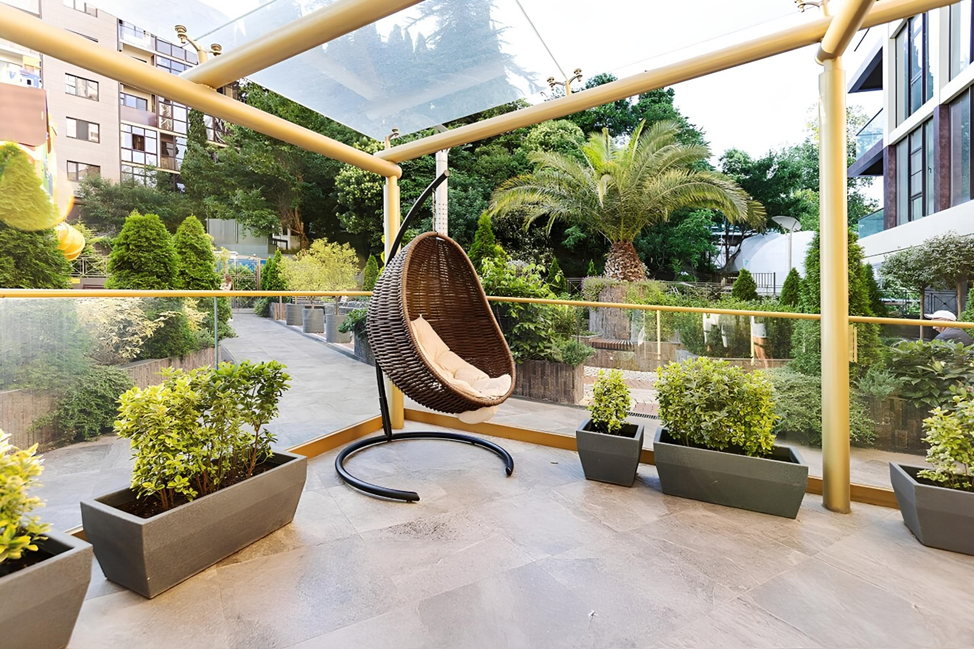 Зона отдыха в Апартаментах Метрополь Сочи