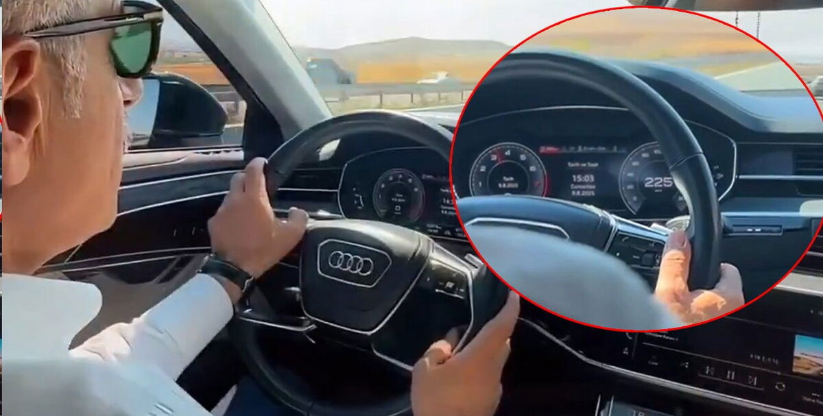   Абдюлькадир Уралоглу за рулём