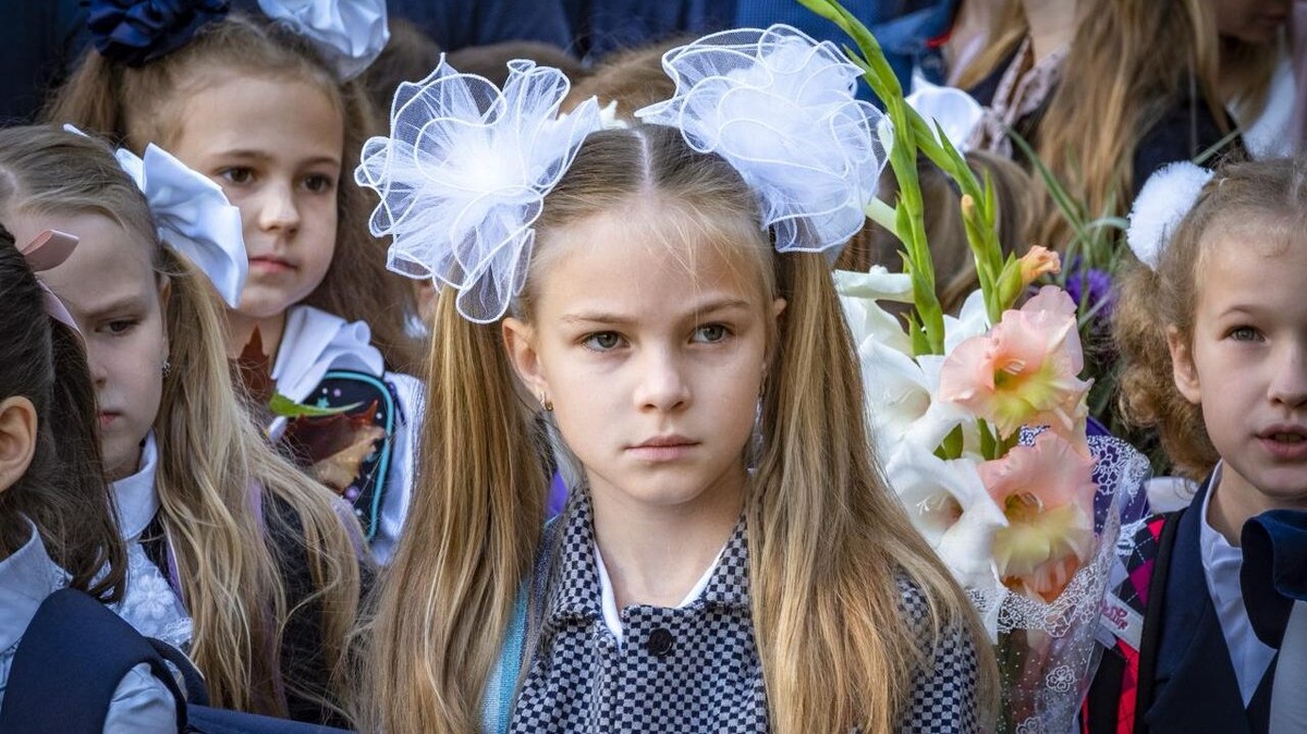    «Дети вместо цветов» – не единственная акция благотворительных фондов к 1 сентября. Фото: Konstantin Kokoshkin / www.globallookpress.com