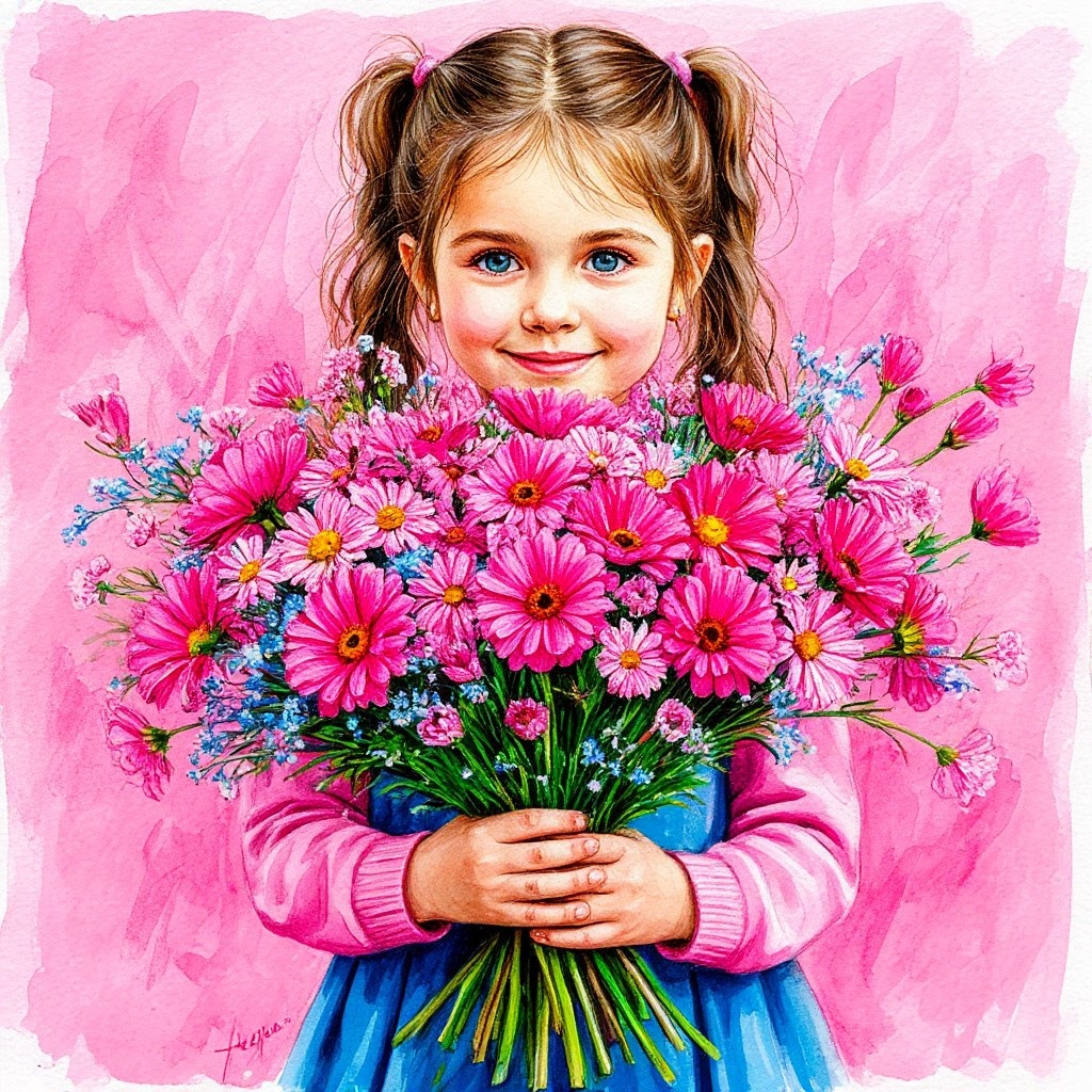 Первый школьный букет