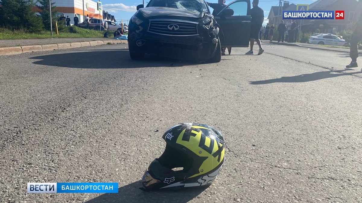    В Уфе погиб 12-летний ребенок за рулем питбайка