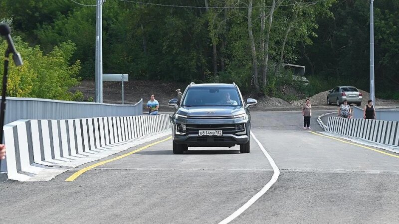     Открыли движение Ташкентского моста через Барнаулку. Пресс-служба администрации Барнаула