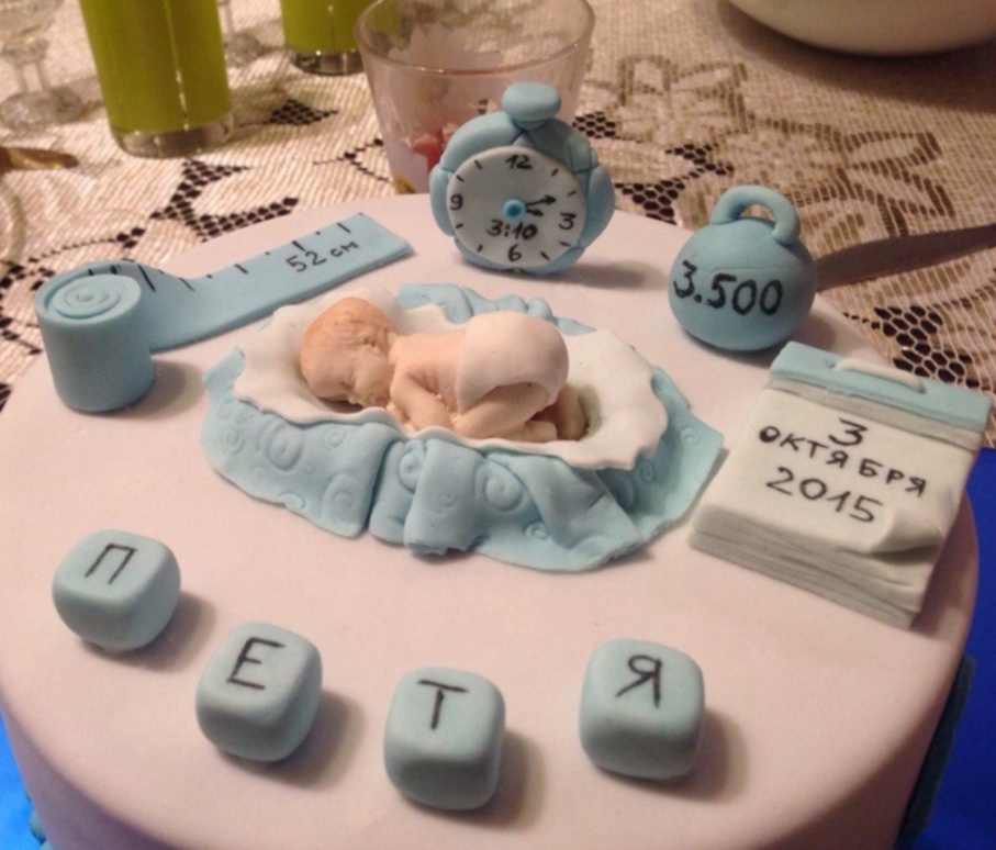 Подарок от подруги Жени С.)))) прекрасный тортик💗