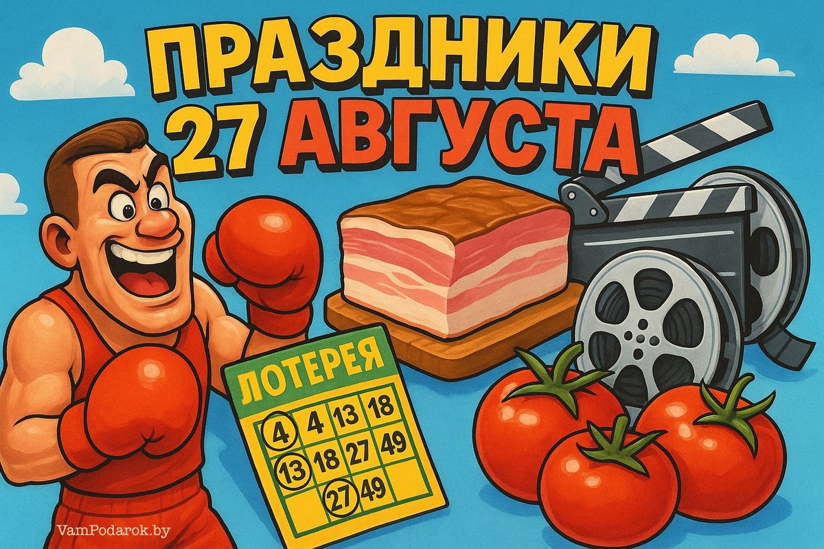 Праздники 27 августа 2025 года