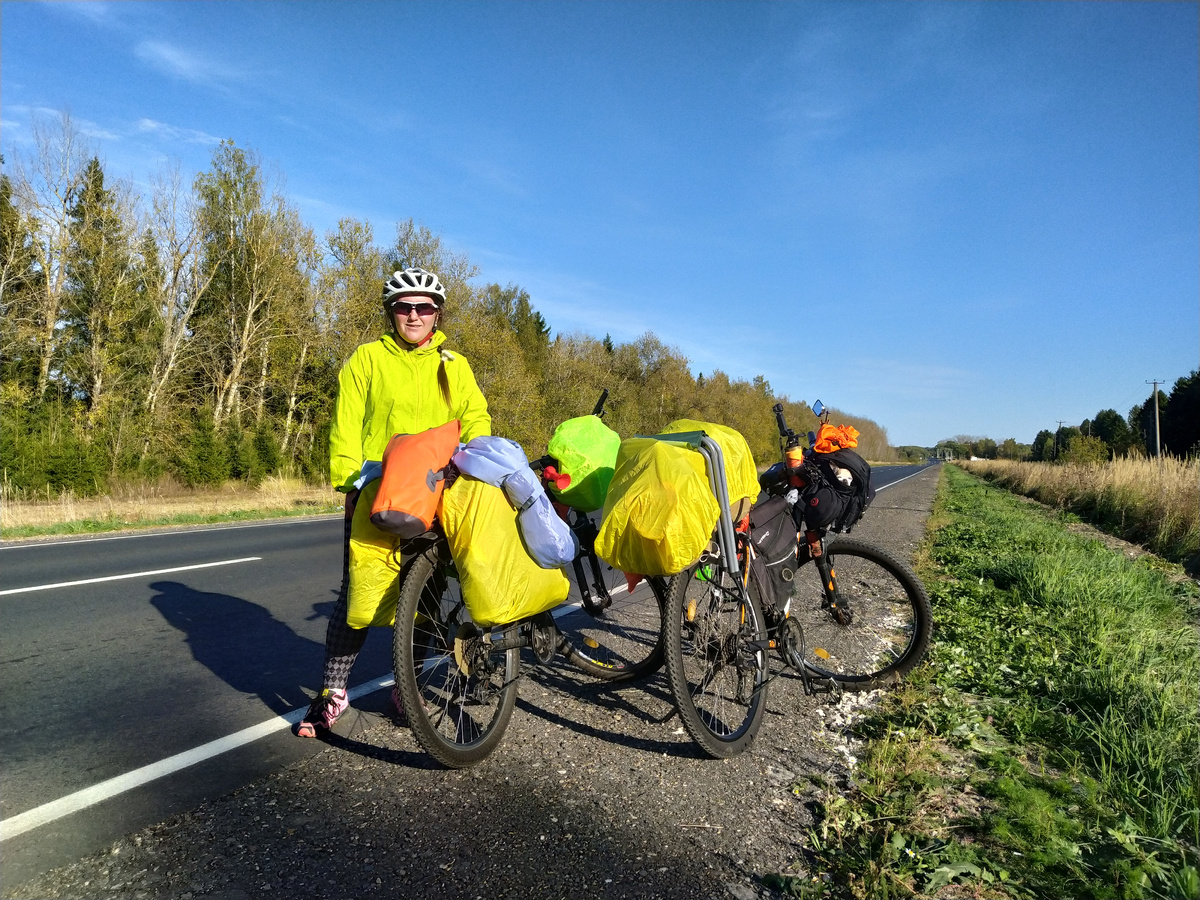 В первый день велопохода в Дивеево