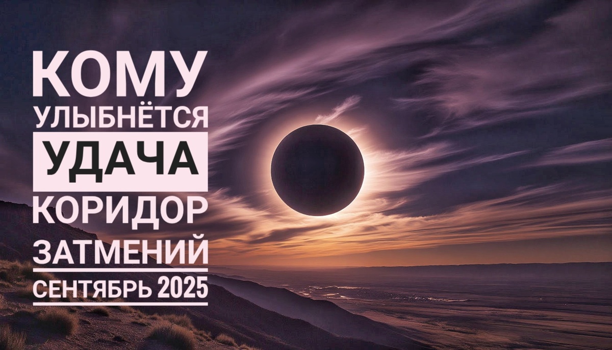 Коридор затмений сентябрь