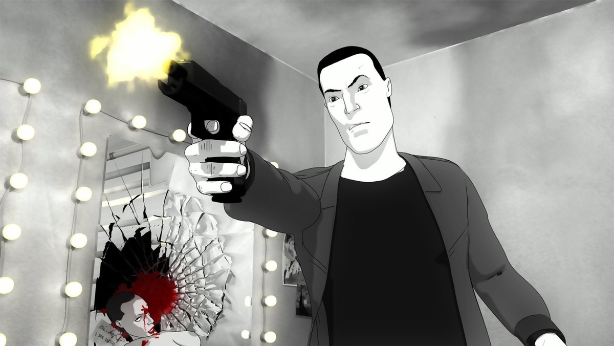 Кадр из мультфильма «Очень мрачное кино» (2007)