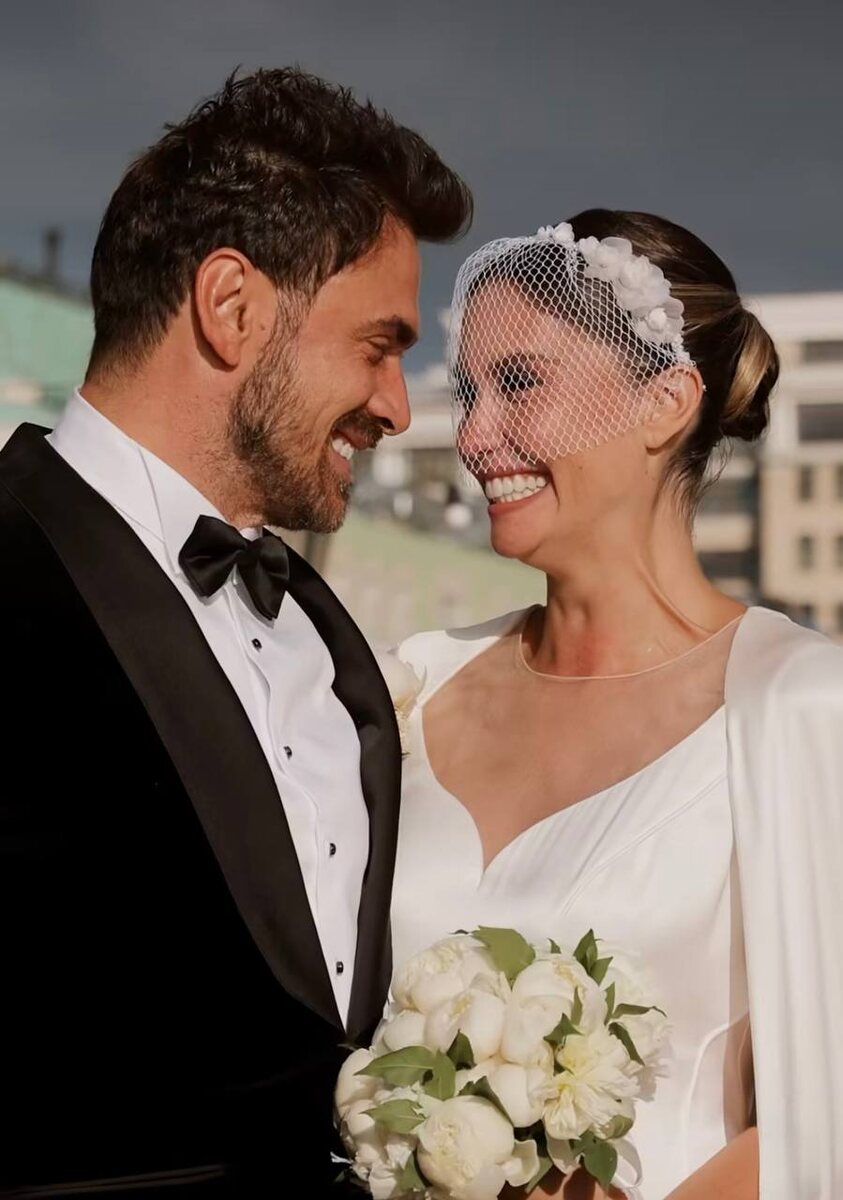 Петр Дранга и Агата Муцениеце поженились. Фото: соцсети @agataagata