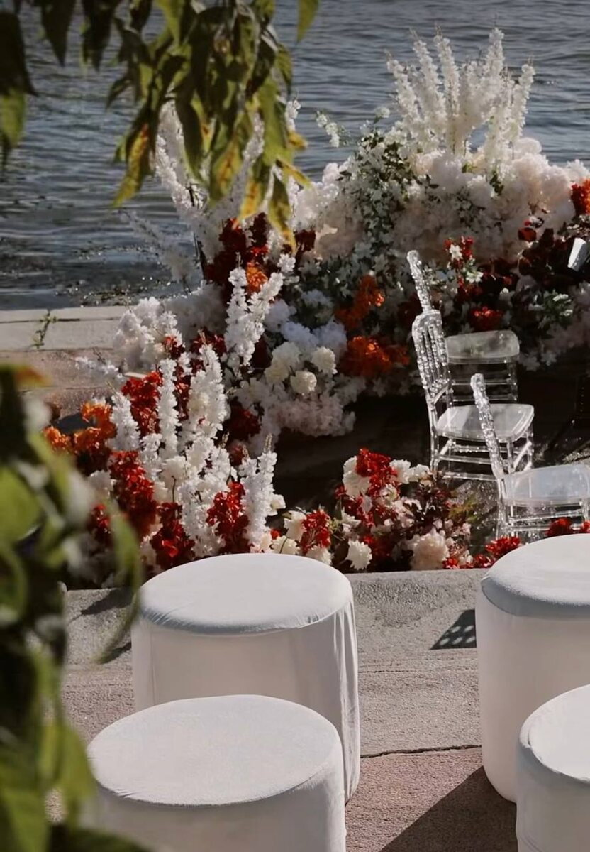 Зона церемонии. Фото: соцсети @agataagata