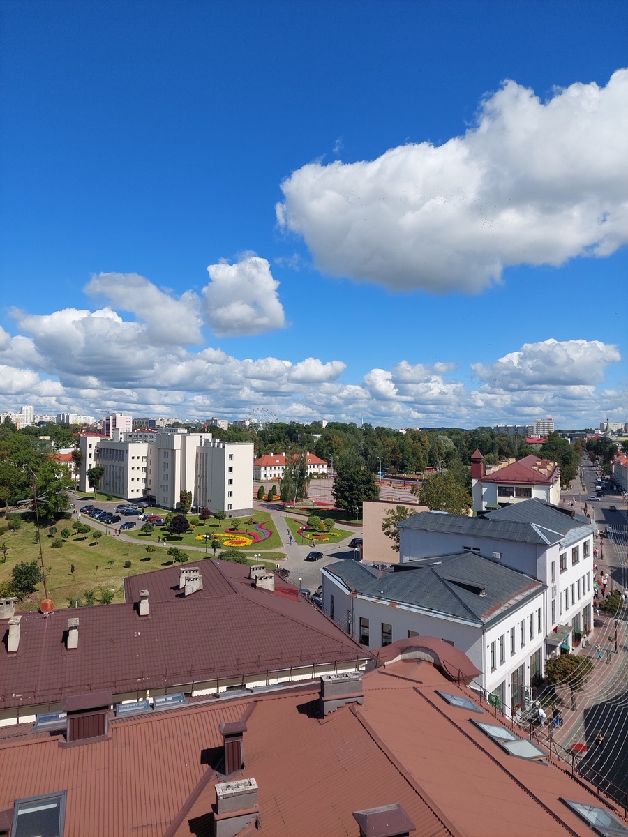 Гродно с высоты птичьего полета