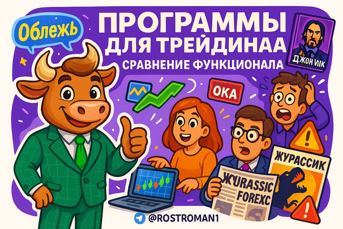    Программы для трейдинга: почему 95% трейдеров теряют деньги из-за выбора платформы РоСТ | Роман о Системном Трейдинге