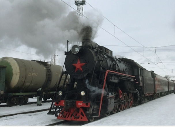 Ретропоезд. Фото взято из открытых источников 