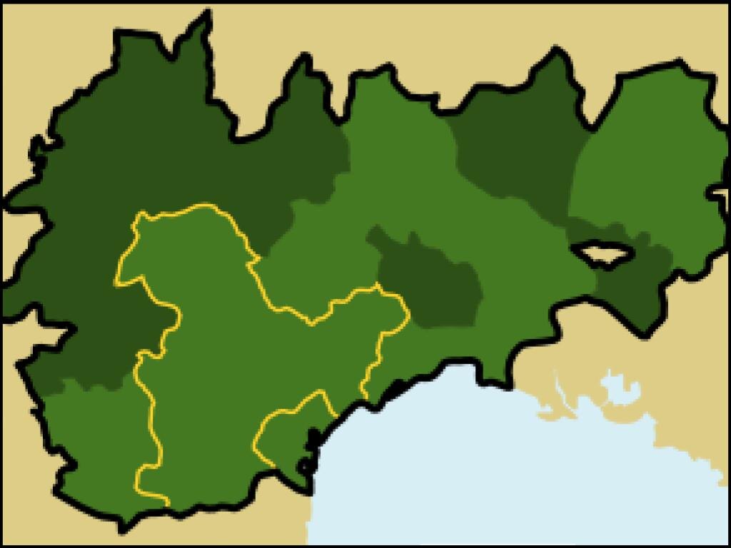 Тулузское графство 1160 г.