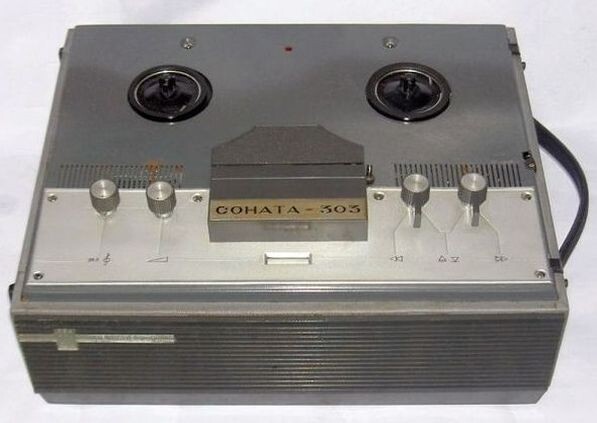 Мой магнитофон "Соната", 70-е годы