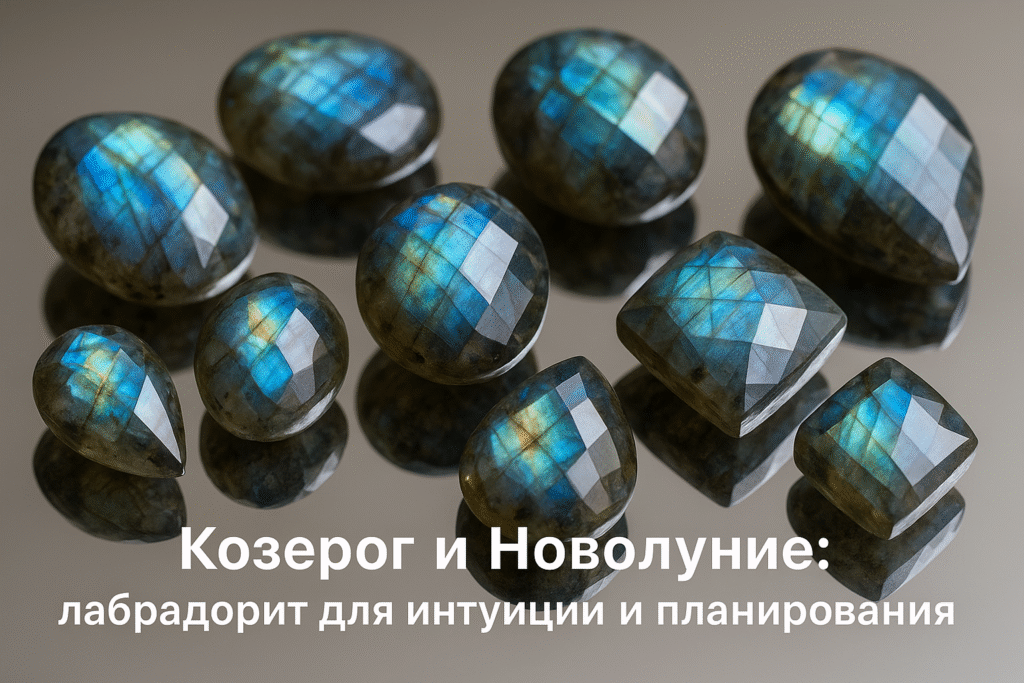    Козерог_Новолуние_лабрадорит_интуиция_планирование Гороскоп Голосом