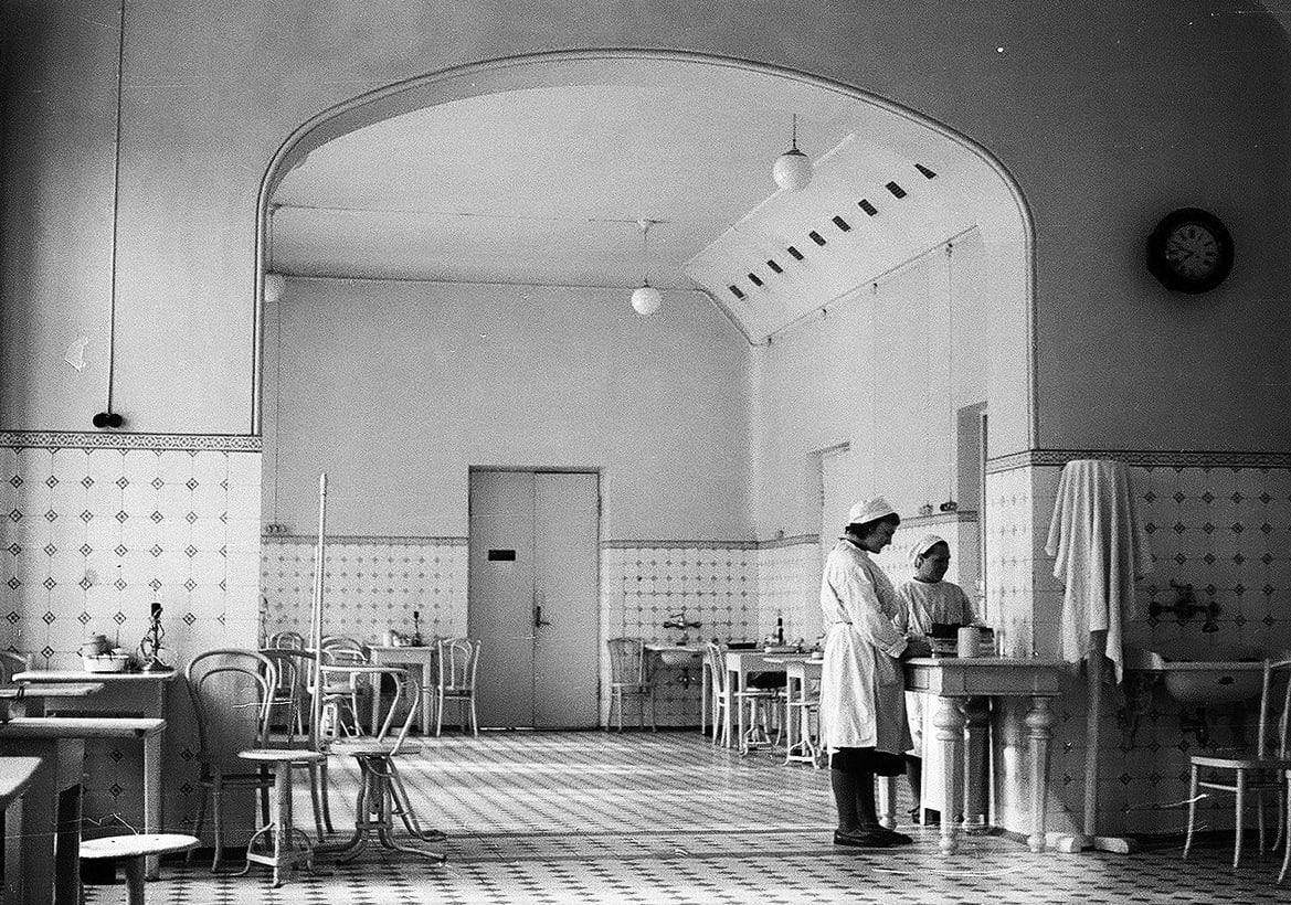 Cнимок 1957 года ленинградского фотографа Льва Кудельского