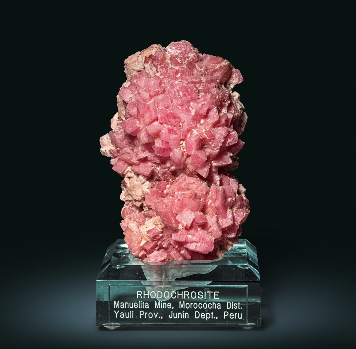 Родохрозит, шахта Мануэллита, Перу