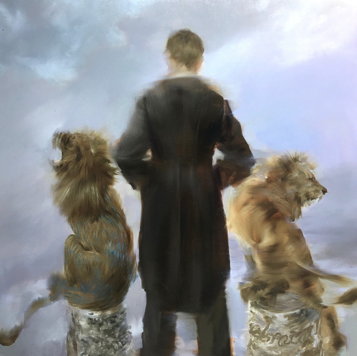 © Сара МакРэй Мортон (Sarah McRae Morton). Абракадабра. Холст, масло. 36 х 36дм. 2021.