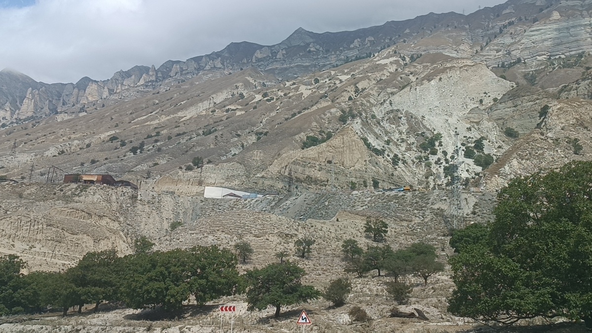 Кавказские горы. Дагестан. 