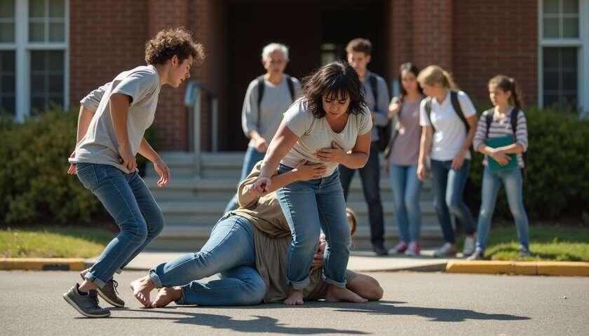 Никогда не знаешь, что тебя ждёт на улице.