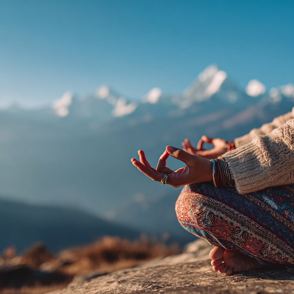 Можно уйти в медитацию в такие моменты. 