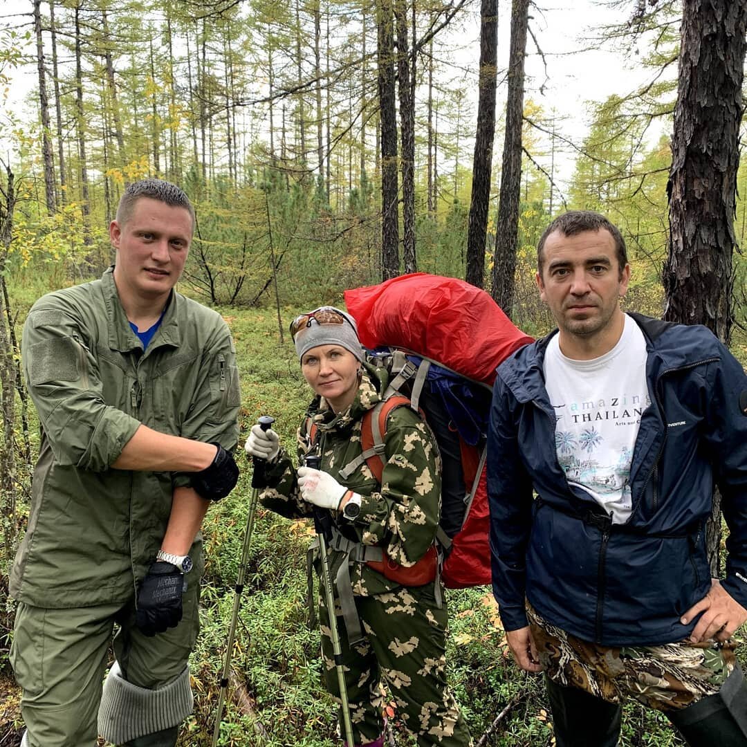 Мы - современные туристы с большим количеством снаряжения 
