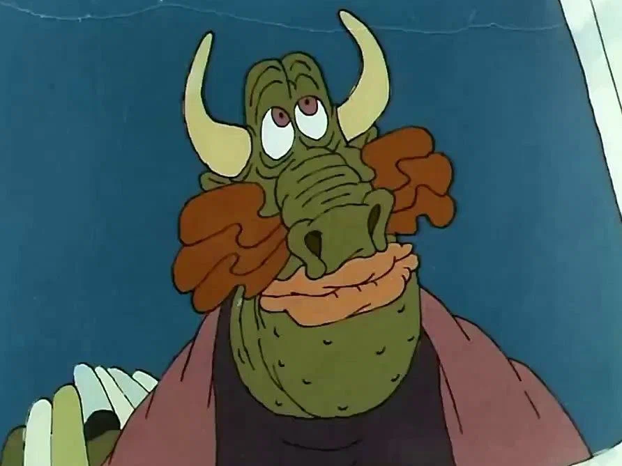 Кадр из мультфильма «Ух ты, говорящая рыба!» 