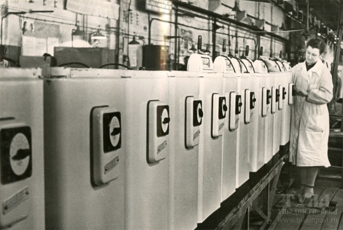1962 год. Завод «Штамп». Стиральные машины «Тула-2»