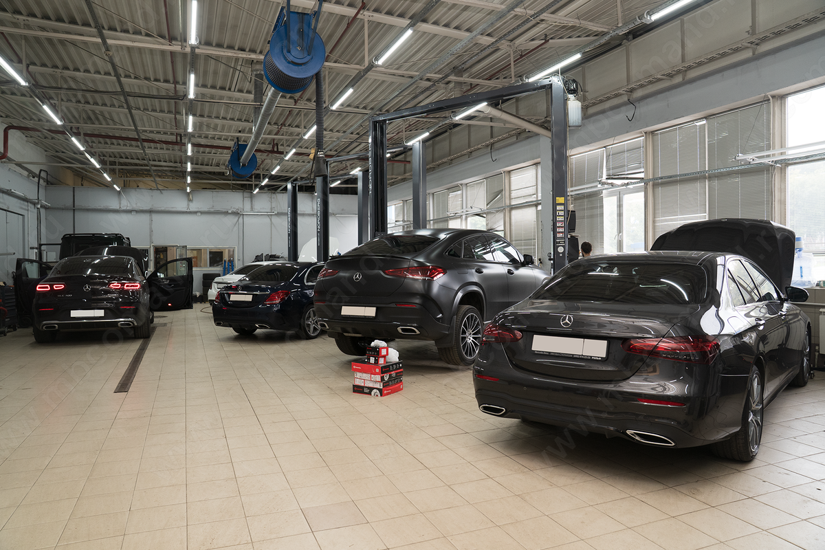 Русификация Мерседес и плановое обслуживание