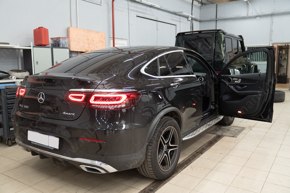 Выполним русификацию Мерседес GLC Coupe 253 привезенного из Кореи