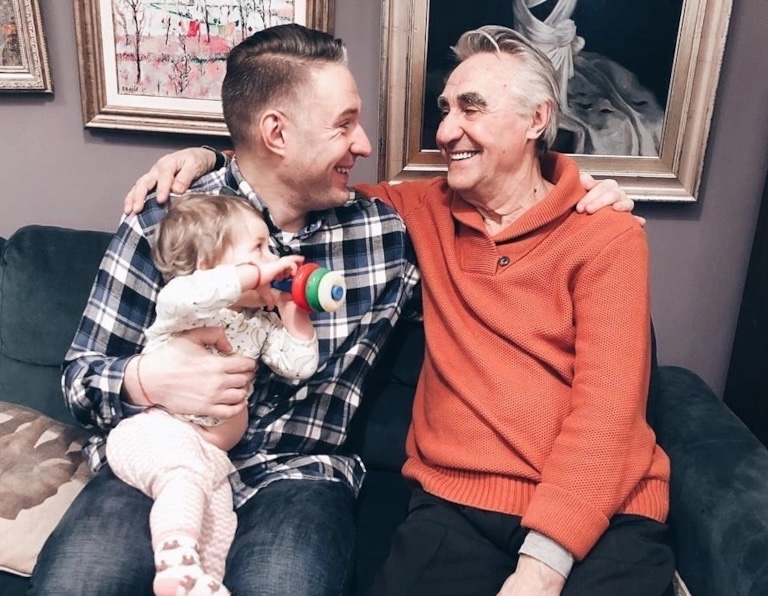 Анатолий Васильев и сын Филипп