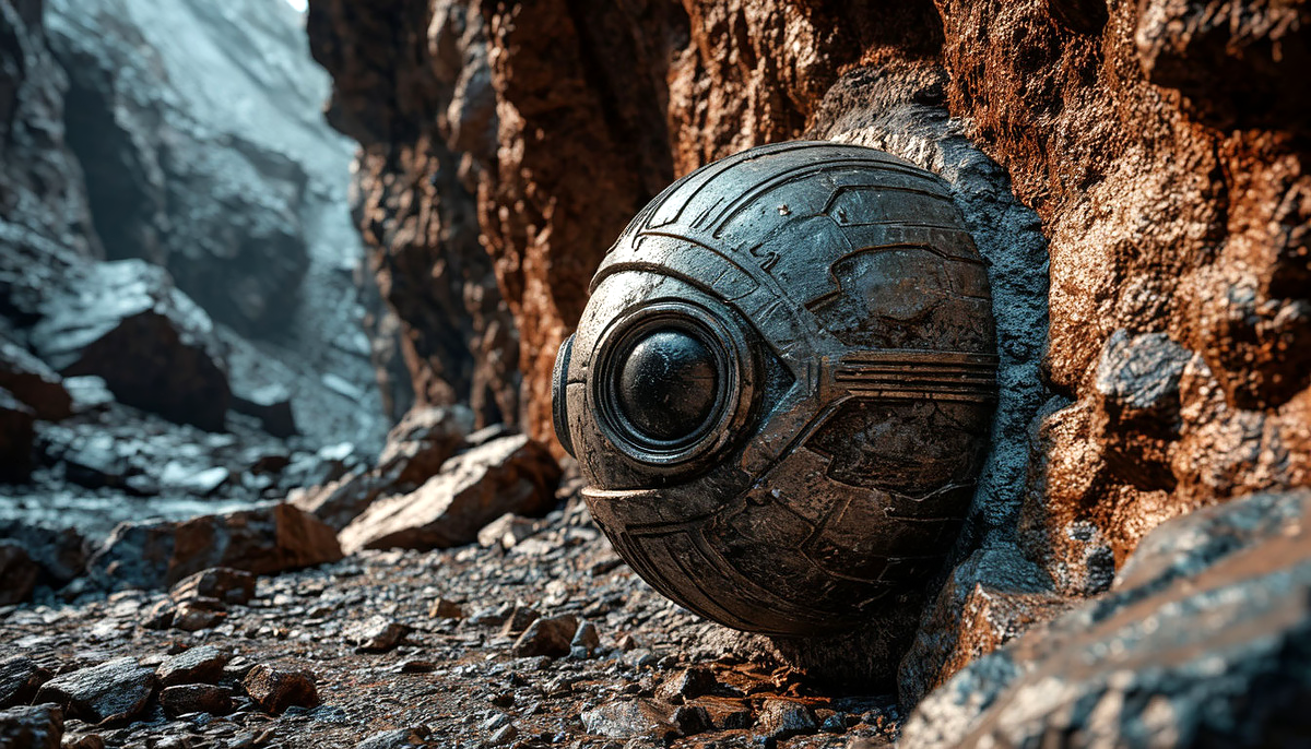 Рабочие натолкнулись на нечто странное.