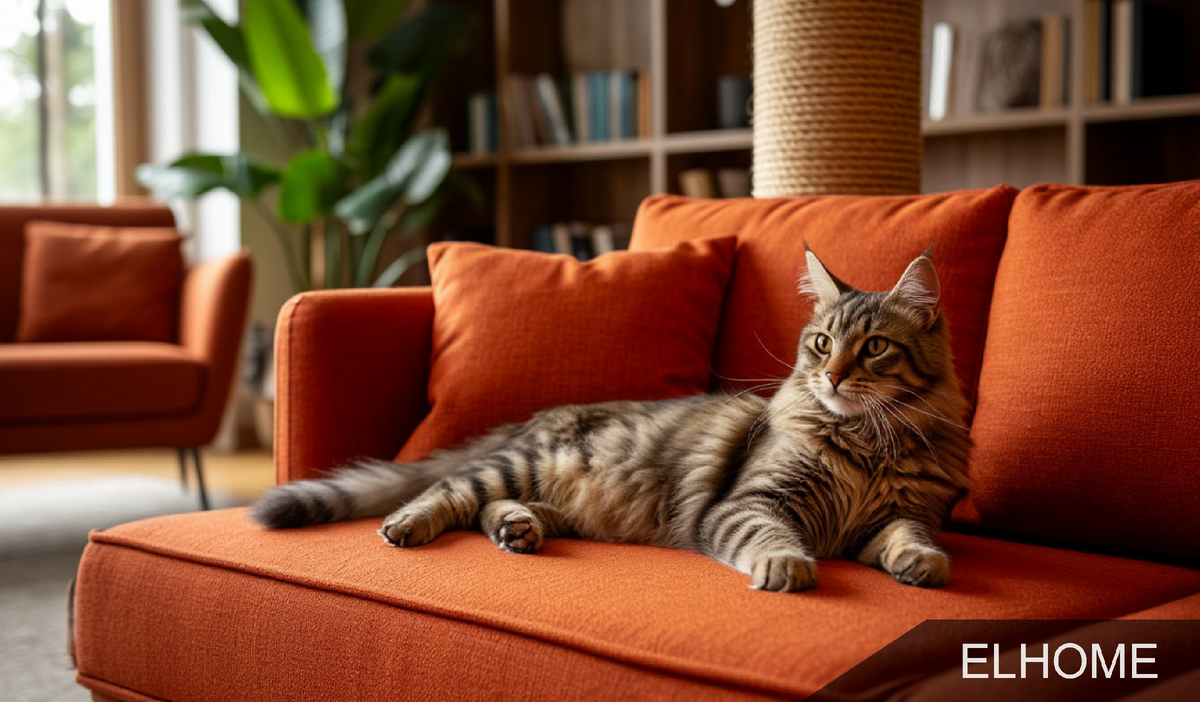 Дом с кошкой может быть стильным. Секрет — в правильном выборе материалов и продуманных деталях, которые нравятся и вам, и вашему питомцу.