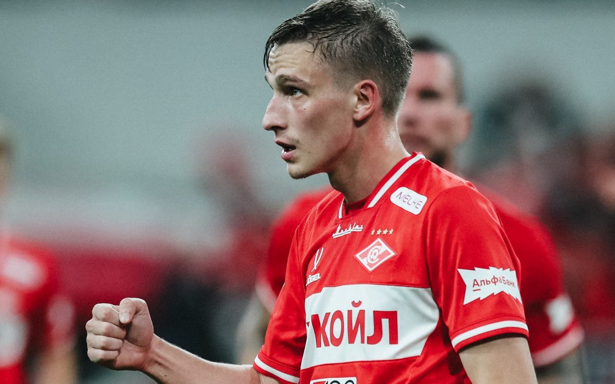 Илья Самошников уже забивает за "Спартак". Фото: ФК "Спартак"