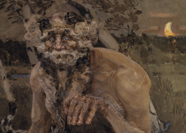 Михаил Врубель «Пан» 1899 год (фрагмент)