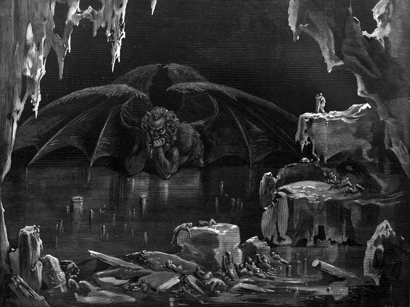 Гюстав Доре, «Божественная комедия». 