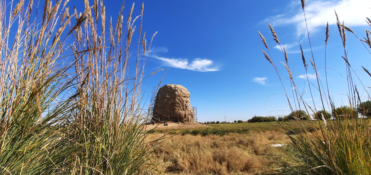 Зурмала ступа. Буддийские памятники Узбекистана