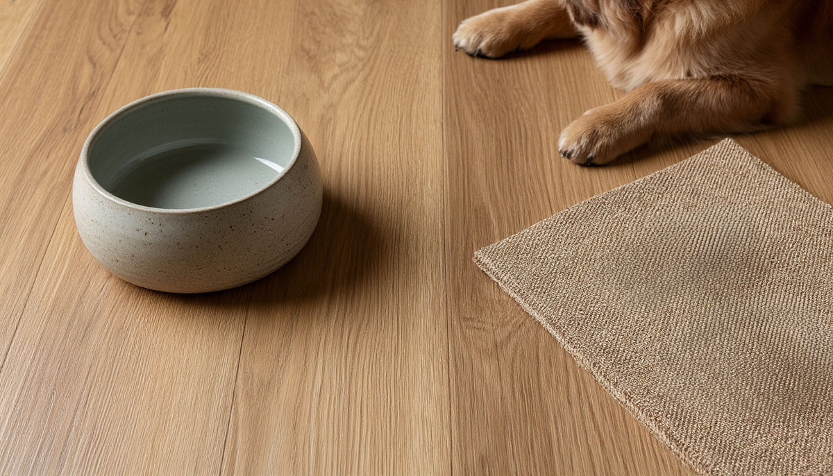 Правильные материалы не боятся испытаний на прочность. Износостойкий пол, который скрывает мелкие царапины, и обивка, с которой легко удалить шерсть — не роскошь, а разумная необходимость для счастливой жизни с питомцем.