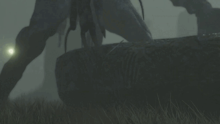 Часть обряда по созданию связи между Тир Фради и новым "шаманом", в котором участвует Хранитель (Focus Home Interactive, 2019)