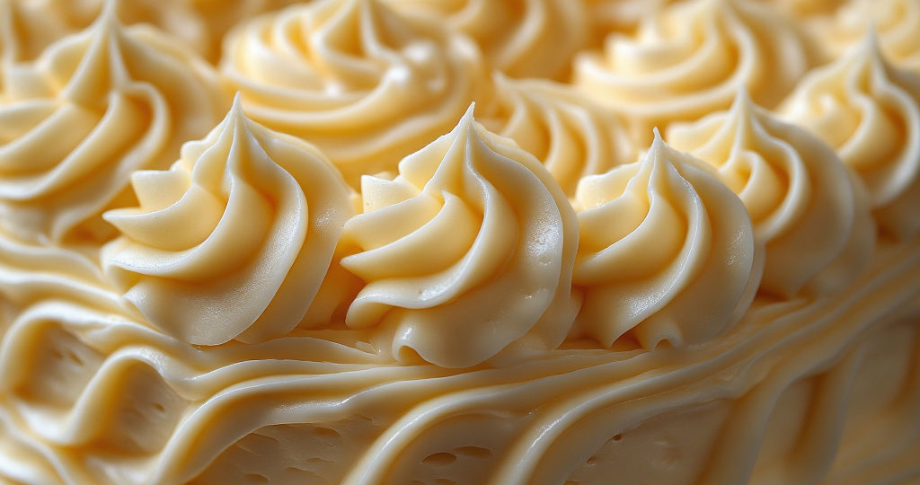 Торт с заварным кремом и белым шоколадом