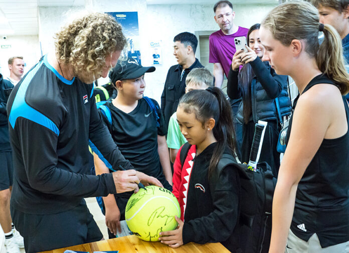 Автограф на память о масстер-классе.