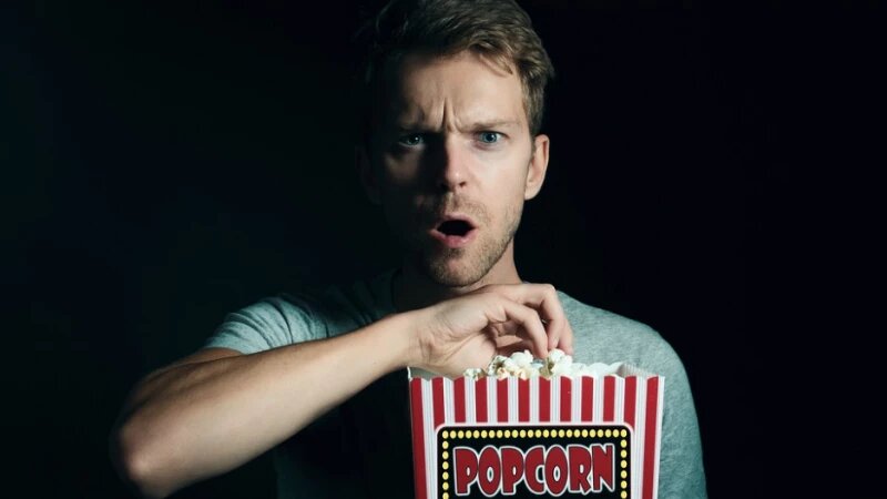     Попкорн, кино СС0