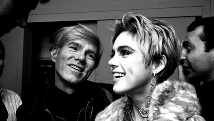 Эди Седжвик и Энди Уорхол