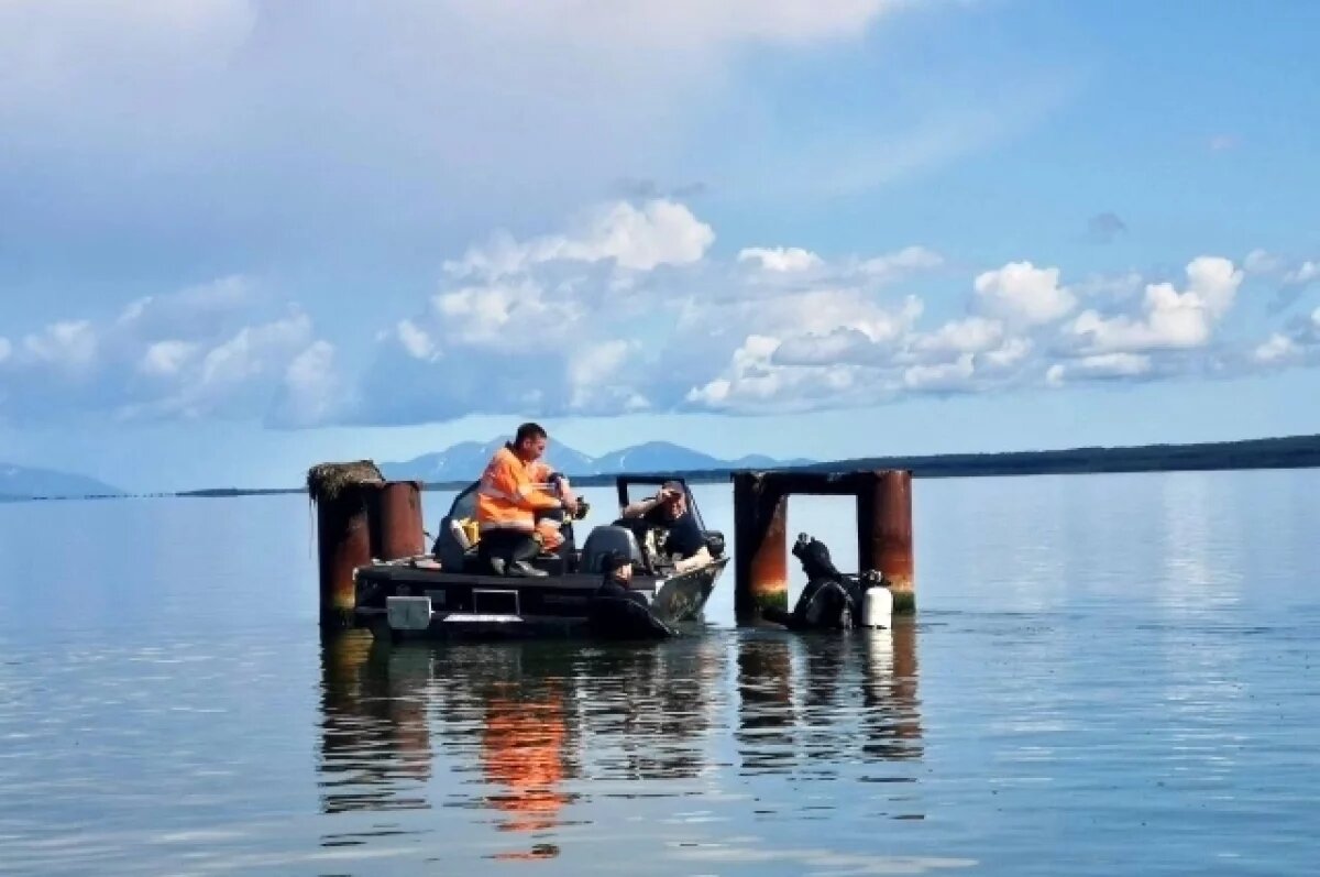    В Усть-Камчатск прибыли водолазы для ликвидации аварии на трубопроводе