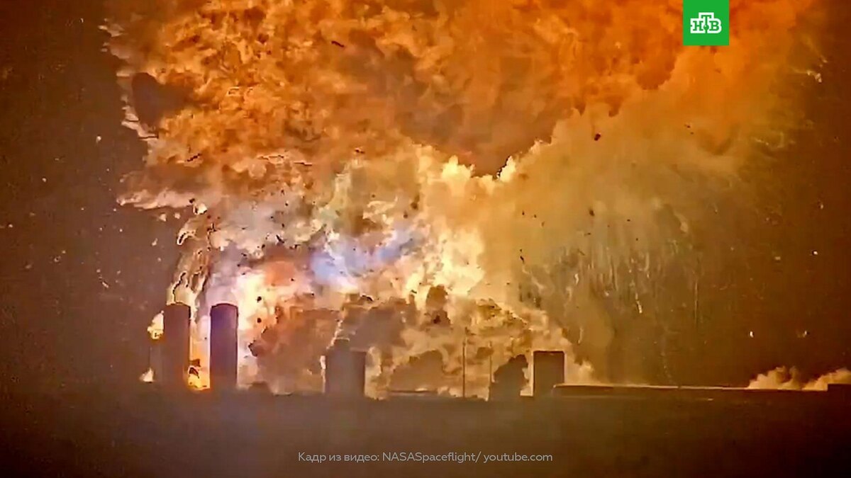    Ракета Starship взорвалась в Техасе во время испытаний