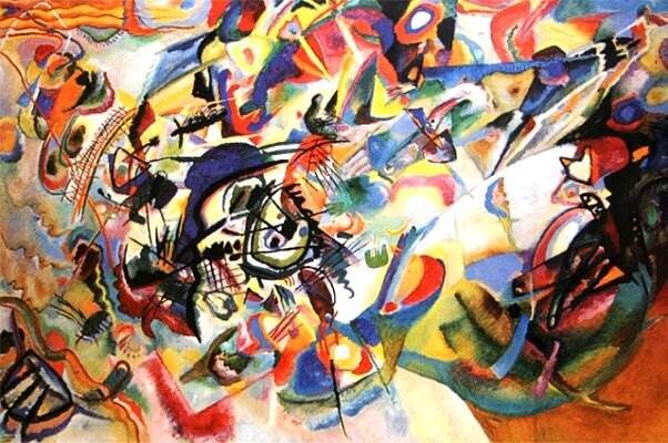 В. Кандинский. Композиция VII. 1913 г.
