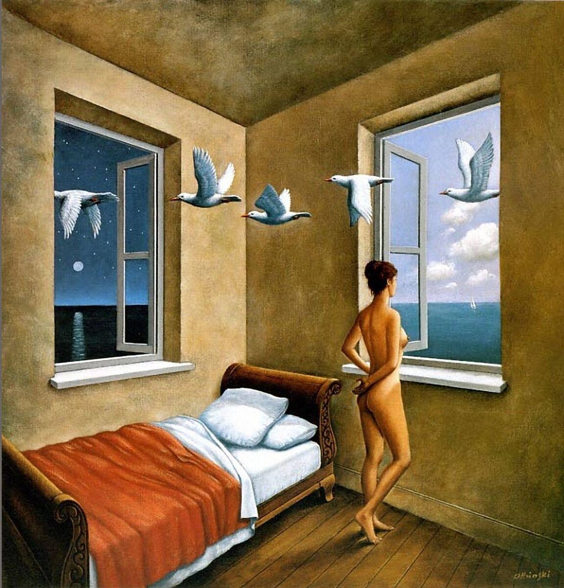 Художник Рафаэль Ольбинский