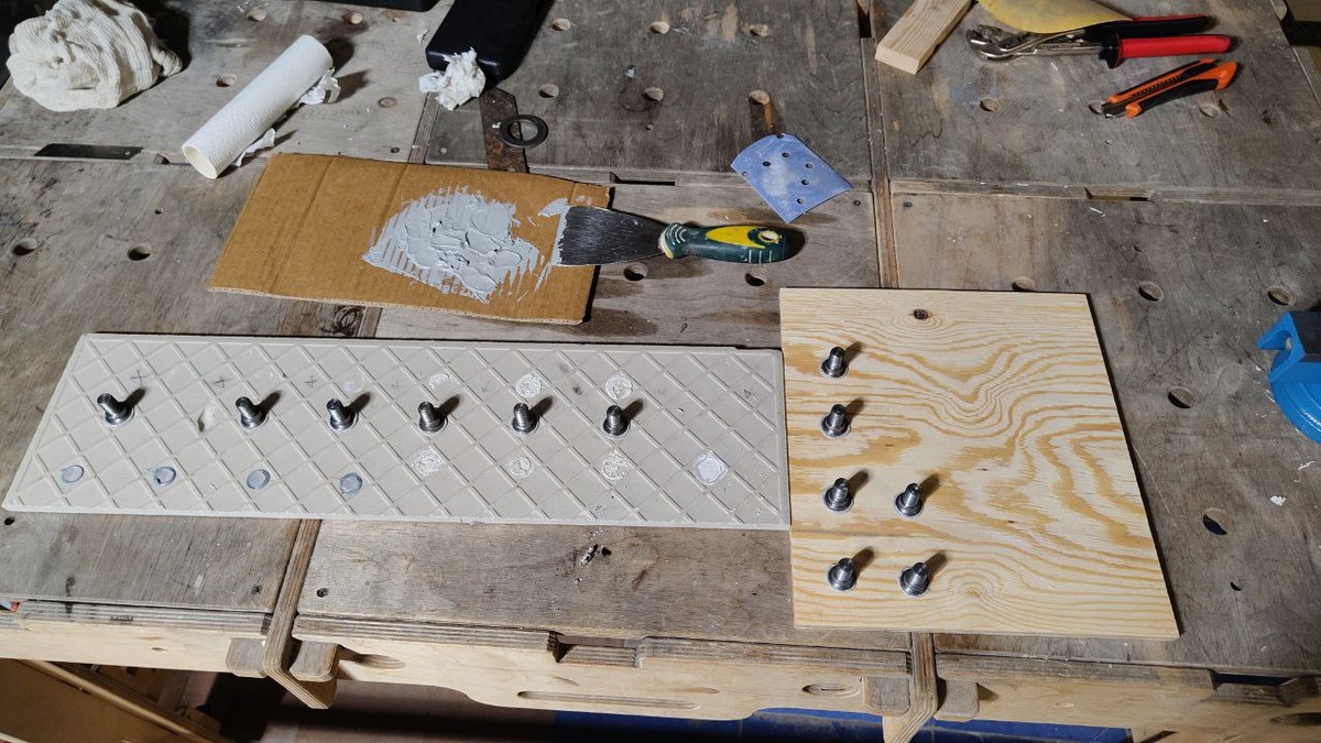 Испытание Затирки на Основе Полимочевины