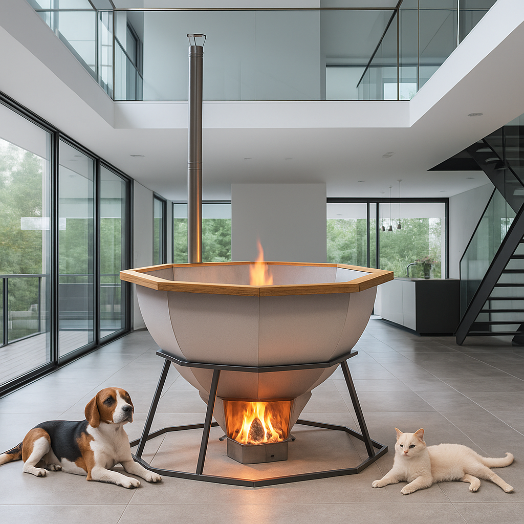    Банный чан 8 граней: ваш личный оазис здоровья и уюта для незабываемых встреч с друзьями Kamin