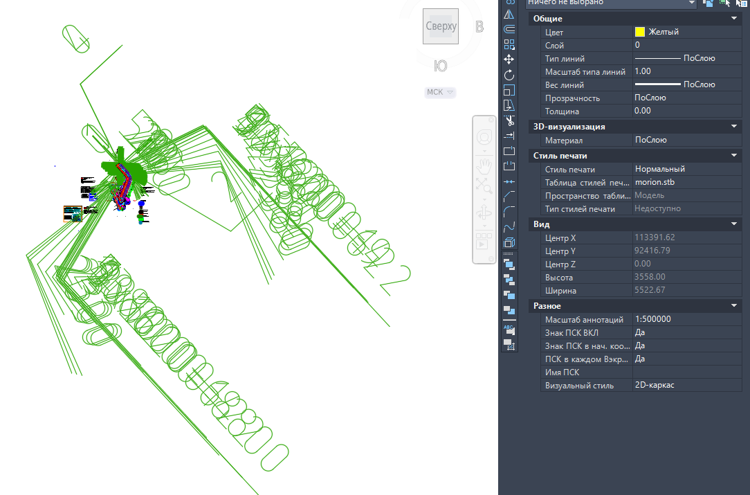 Кругозор Проектировщика - итог разблокировки при неправильной настройки масштабов размеров